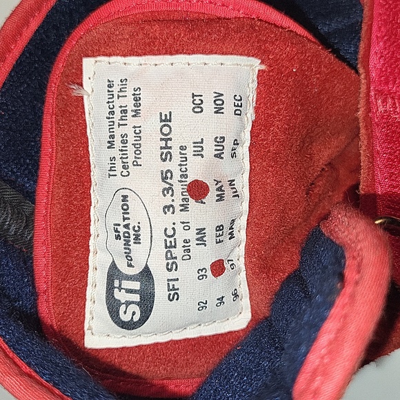 Red Simpson Race Product Shoes (10 1/2) - Picture 6 of 16